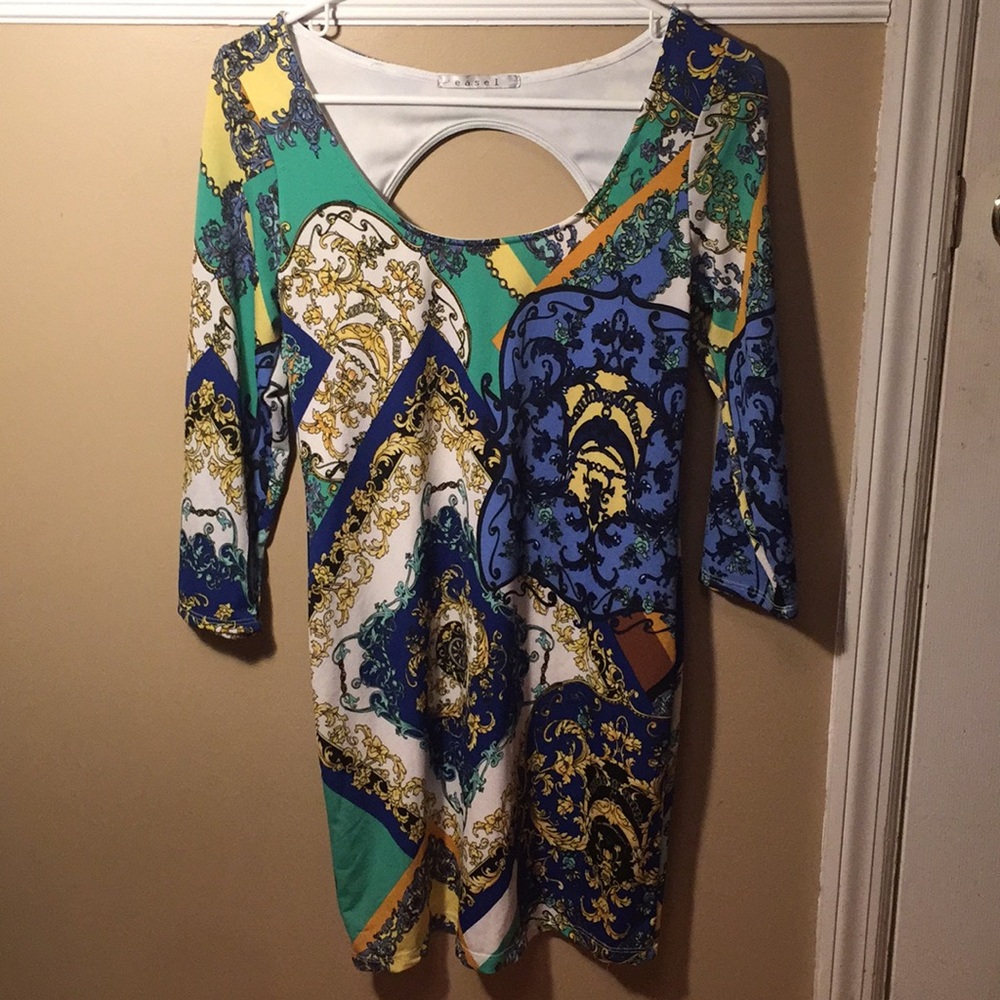 patterned dress